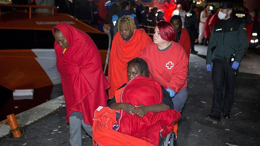 واژگونی قایق‌های مهاجران در دریای مدیترانه؛ 170 کشته و مفقود