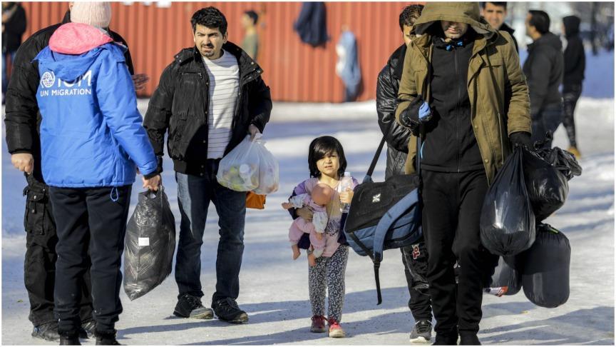 Sığınmacılar 'umuda yolculuk' için baharı bekliyor