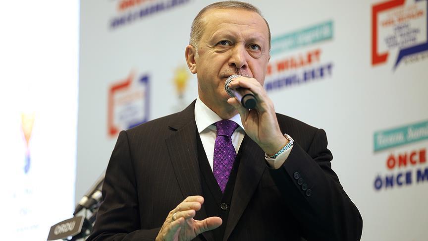 أردوغان: دفنا الإرهابيين في عفرين وجرابلس بسوريا