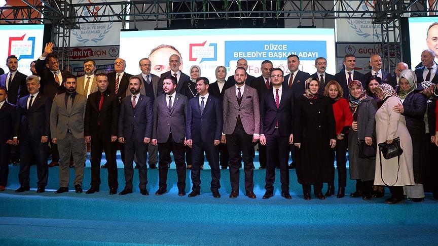 ak parti nin 6 ildeki adaylari tanitildi