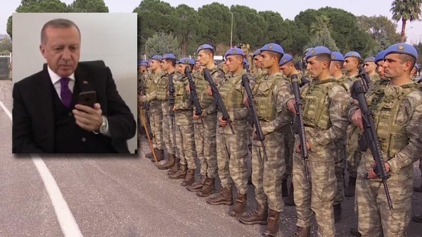 Erdogan speaks to commandos on Afrin operation's anniversary