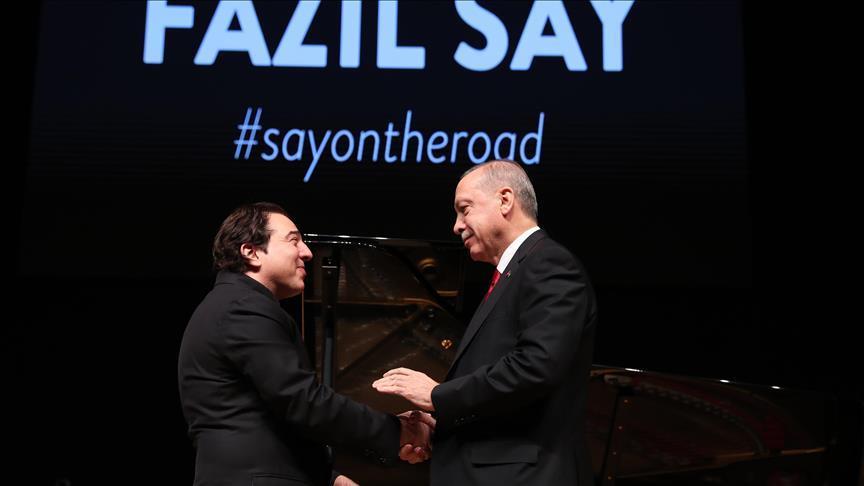 Presiden Turki, senator AS saksikan penampilan pianis Fazil Say 