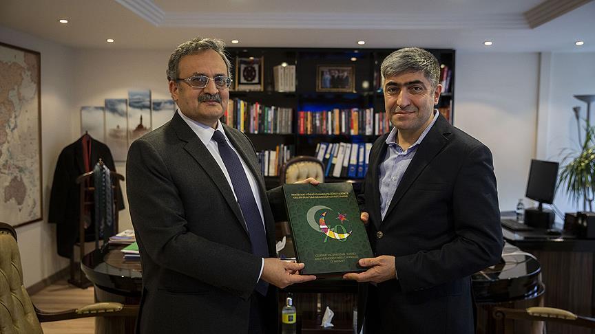 Pakistani envoy visits Anadolu Agency’s headquarters