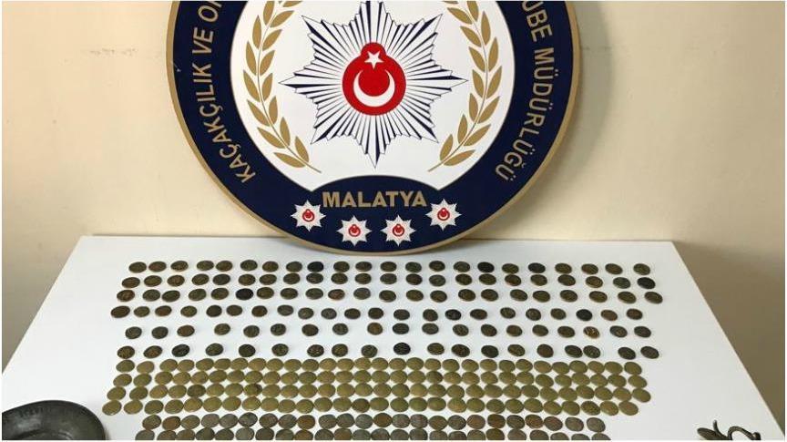 Malatya'da tarihi eser operasyonu