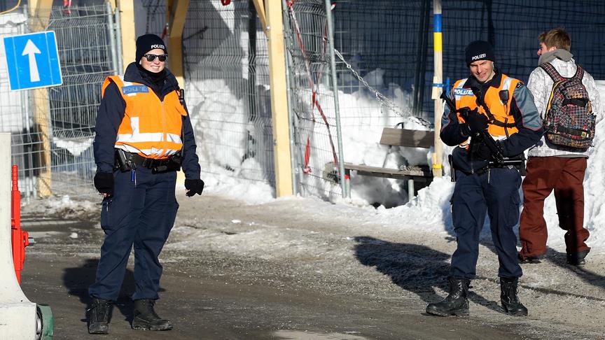 Davos Zirvesi'nde sıkı güvenlik tedbirleri dikkati çekiyor