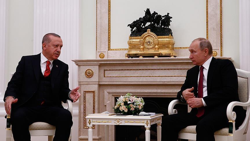 الرئيس أردوغان: قمة ثلاثية حول سوريا بموسكو في فبراير
