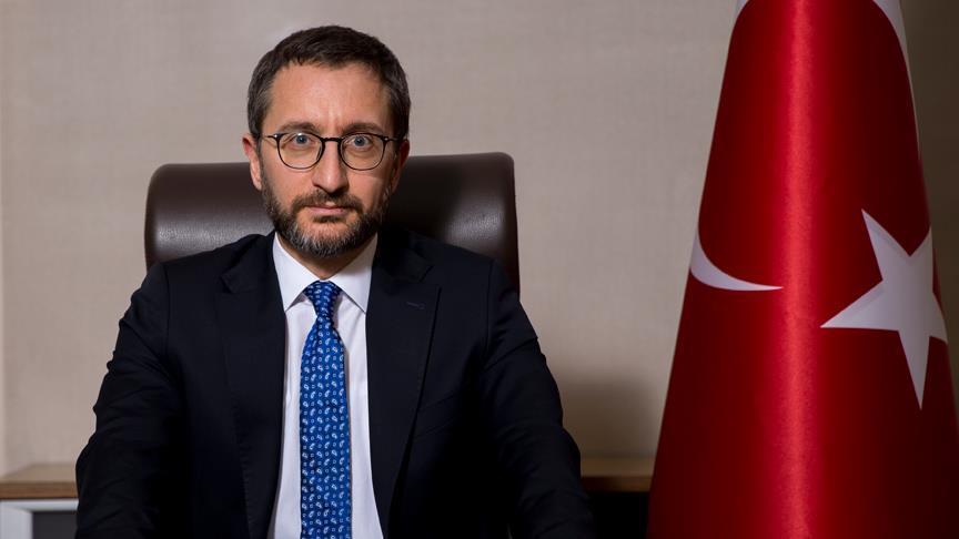 Cumhurbaşkanlığı İletişim Başkanı Altun: Türkiye'nin önceliği Suriye'nin toprak bütünlüğü