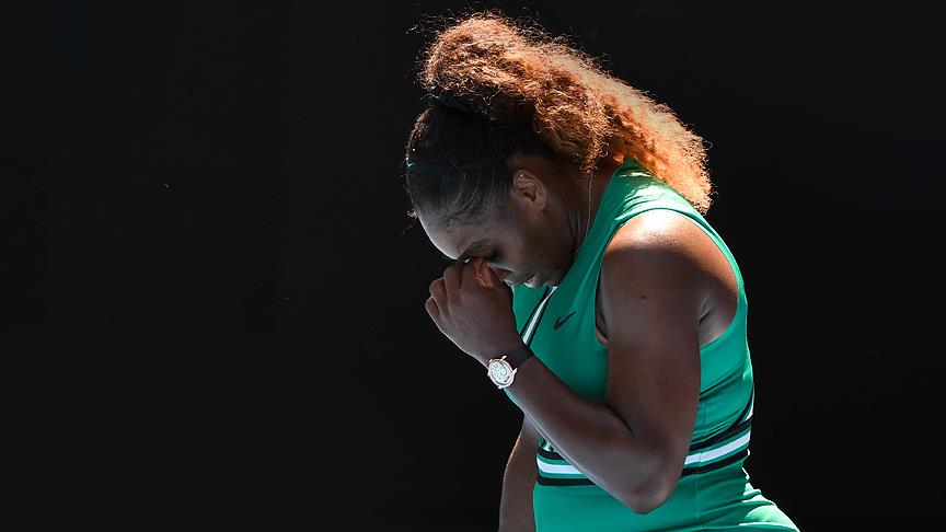Avustralya Açık'ta Serena Williams elendi