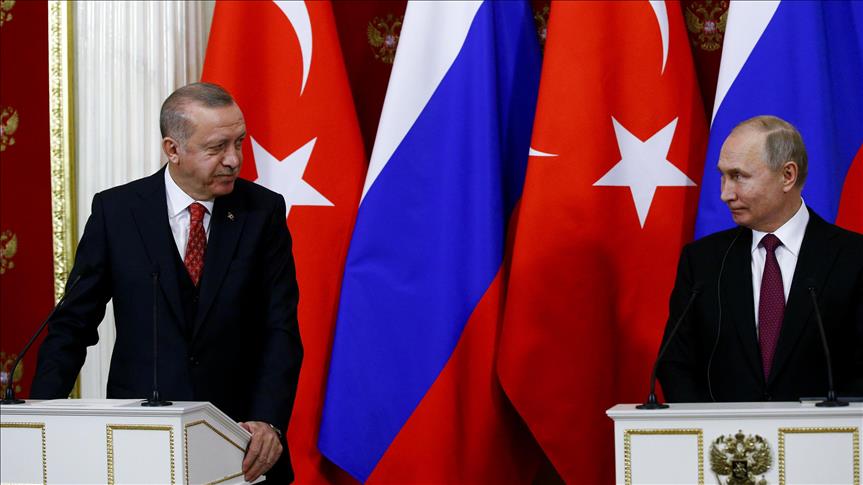 Russian media widely covers Erdogan-Putin meeting