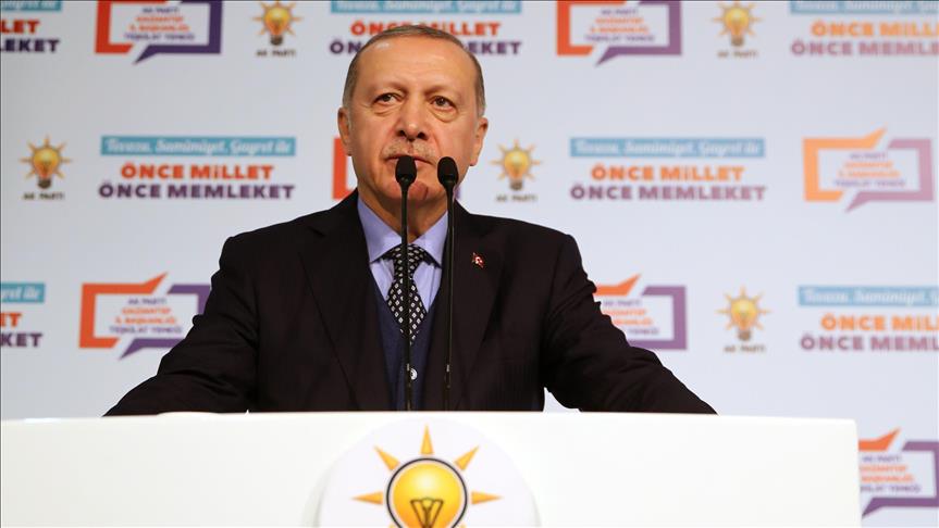 Cumhurbaşkanı Erdoğan: Huzurumuza kastedenlere hayat hakkı tanımayacağız