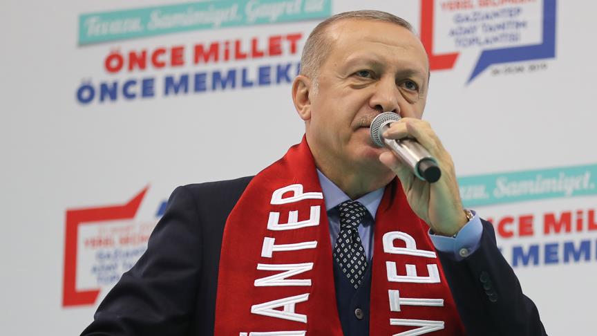 Cumhurbaşkanı Erdoğan: Yanı başımızdaki kardeşlerimizi zalimlerin insafına bırakamayız