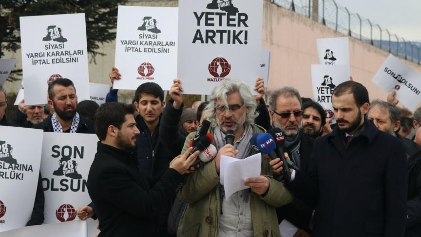 '28 Şubat mahkumları yeniden yargılansın' talebi
