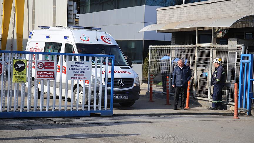 Tuzla tersaneler bölgesindeki gemi yangınında 2 işçi hayatını kaybetti