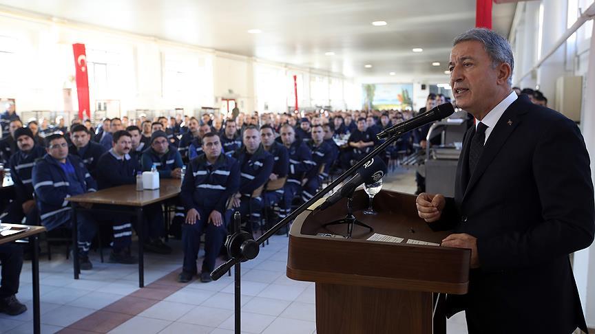 Milli Savunma Bakanı Akar: TSK zamanı geldiğinde Münbiç'te görevini yerine getirecektir