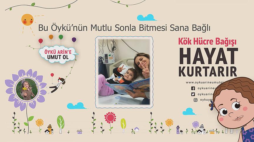 Minik Öykü'nün umudunu çizgi filmle anlattılar