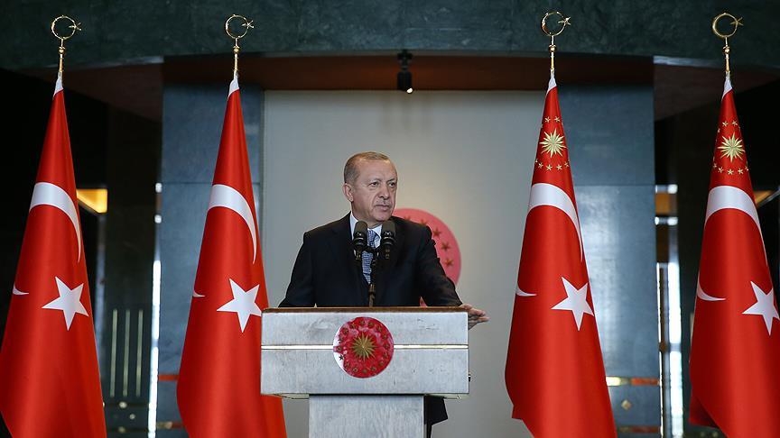 Cumhurbaşkanı Erdoğan: Kaymakamlardan milletle iç içe olmalarını istiyorum
