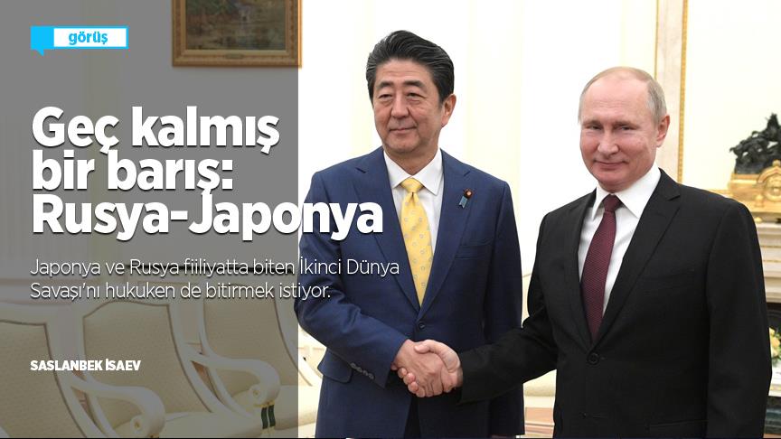 Geç kalmış bir barış: Rusya-Japonya