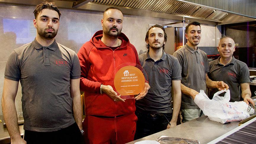 Hollanda'da Türk restoranı 'Yılın En İyi Restoranı' seçildi