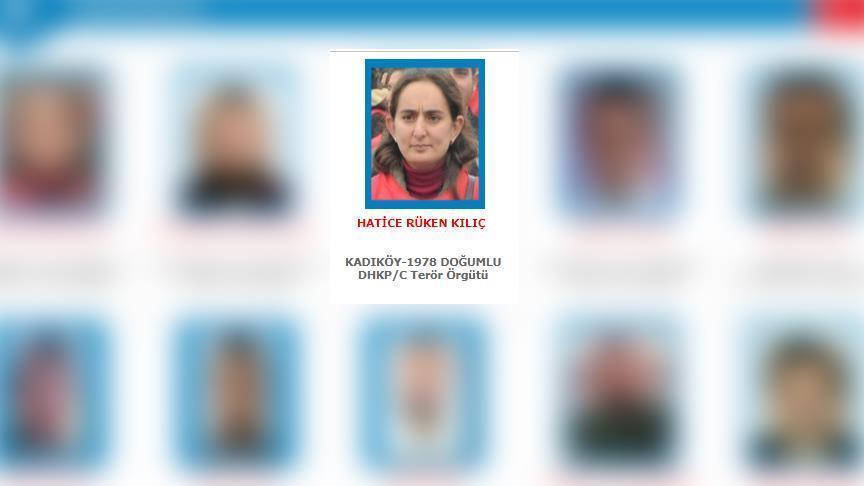 Une dirigeante de l'organisation terroriste DHKP-C arrêtée à Istanbul