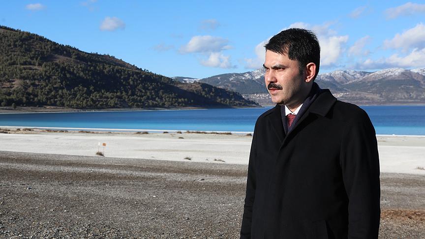 Bakan Kurum: Salda Gölü'nün imara açılacağı iddiası doğru değil