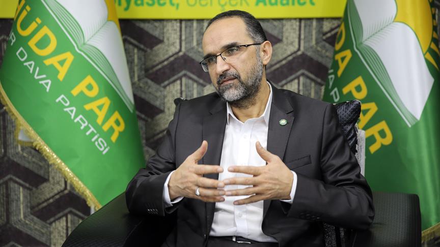 HÜDA PAR Genel Başkanı Sağlam: Tabanımızı en uygun adaya yönlendireceğiz