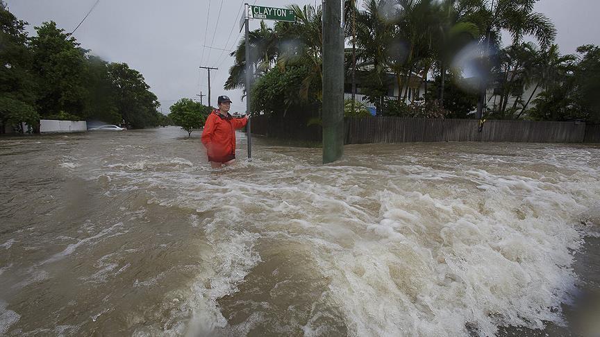 Australie : Crocodiles et serpents dans les rues de Townsville à cause des inondations