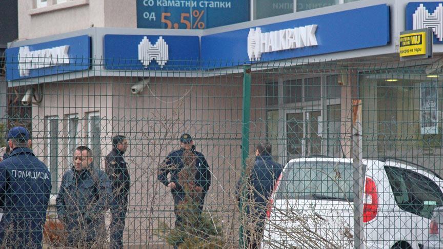 Ограбена филијала на Халкбанк во Скопје