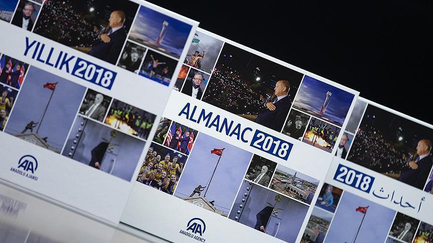 L'Almanach 2018 d'Anadolu disponible en 3 langues dans les librairies