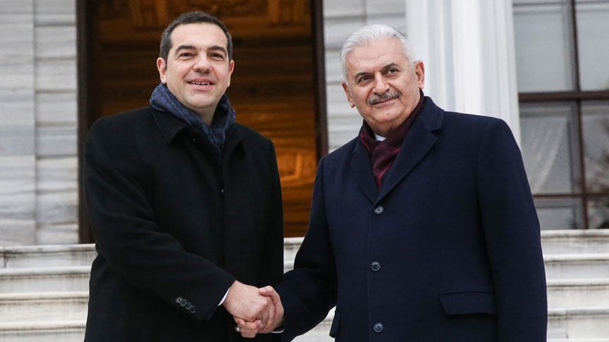 Turquie: Yildirim accueille Tsipras à Istanbul