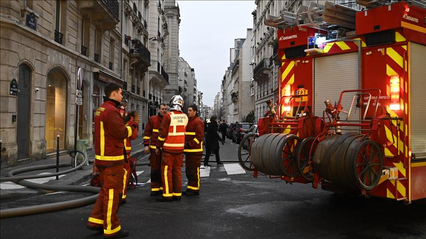 Turkey sympathizes with France over deadly Paris fire