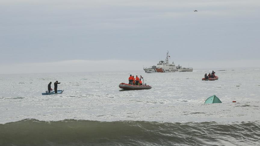 Kastamonu'da balıkçı teknesi battı 