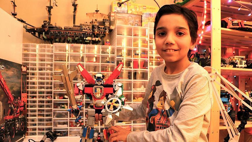 Turkish boy amasses massive Lego collection