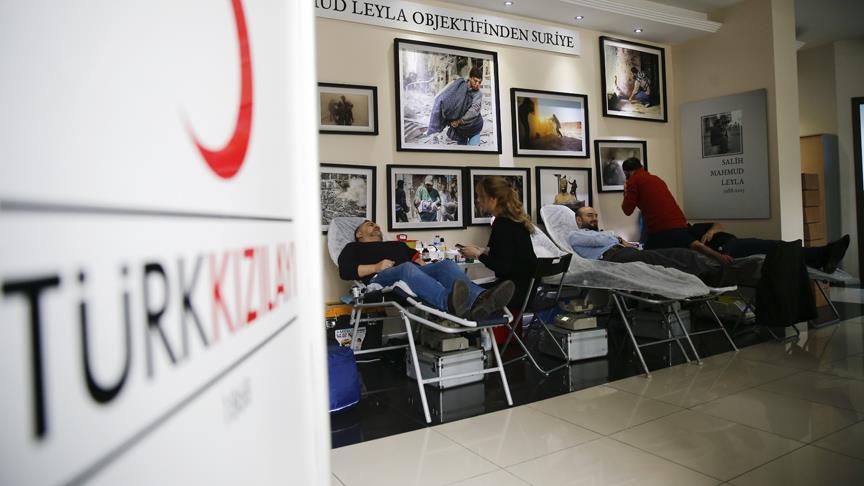 Anadolu Ajansı personelinden kan bağışına destek