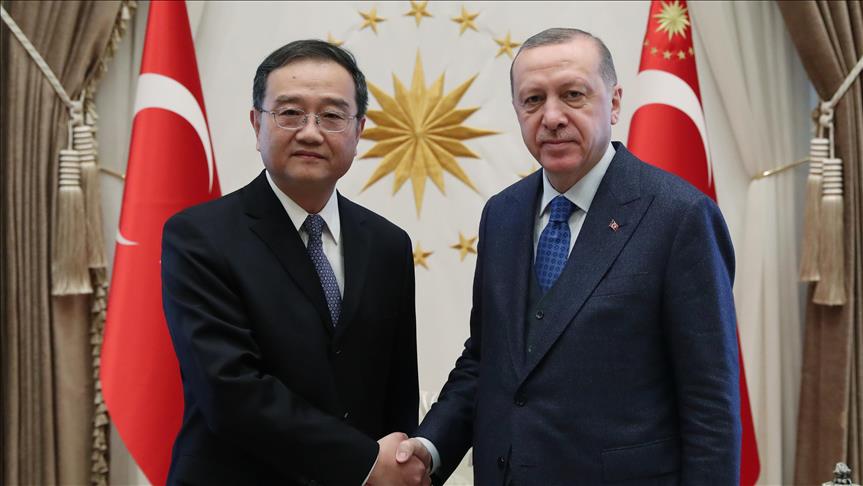 السفير الصيني يقدم أوراق اعتماده إلى الرئيس أردوغان 