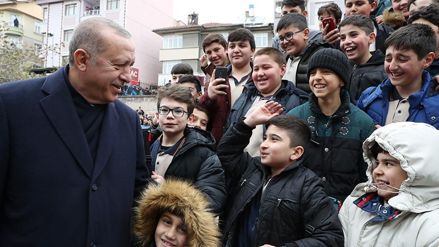 Cumhurbaşkanı Erdoğan, cuma namazını Ulu Cami'de kıldı