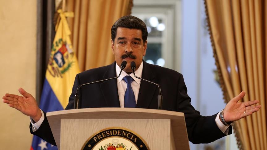 Maduro: ABD gözlerini Venezuela halkının zenginliklerine 