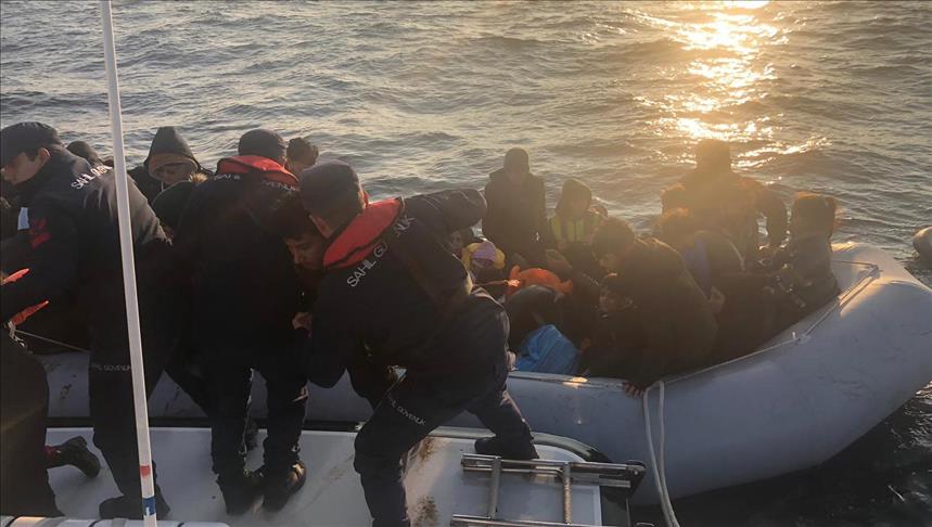 More than 200 irregular migrants held in western Turkey