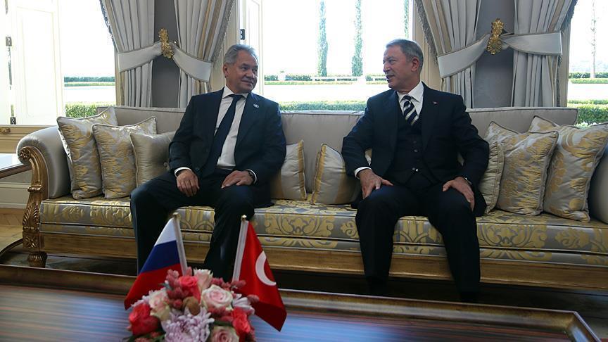 وزير الدفاع التركي يستقبل نظيره الروسي في أنقرة