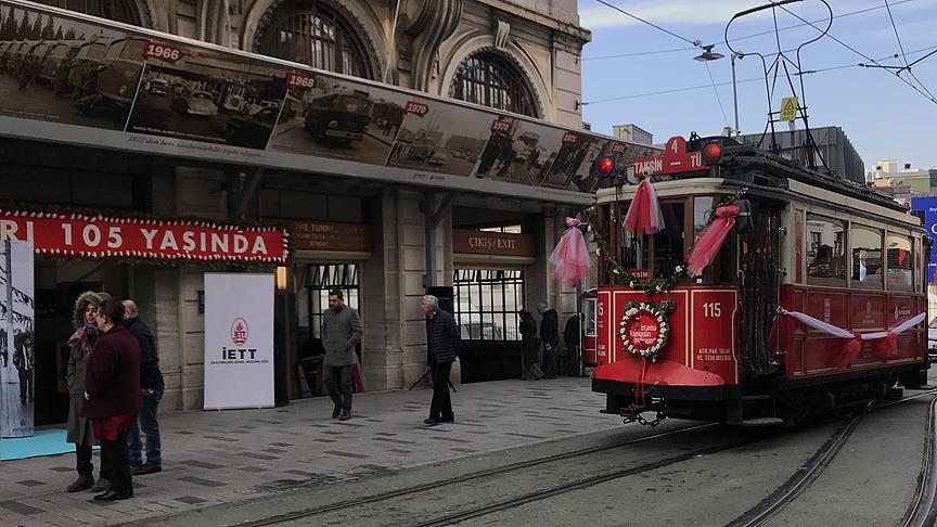 Nostaljik tramvay 105 yaşında