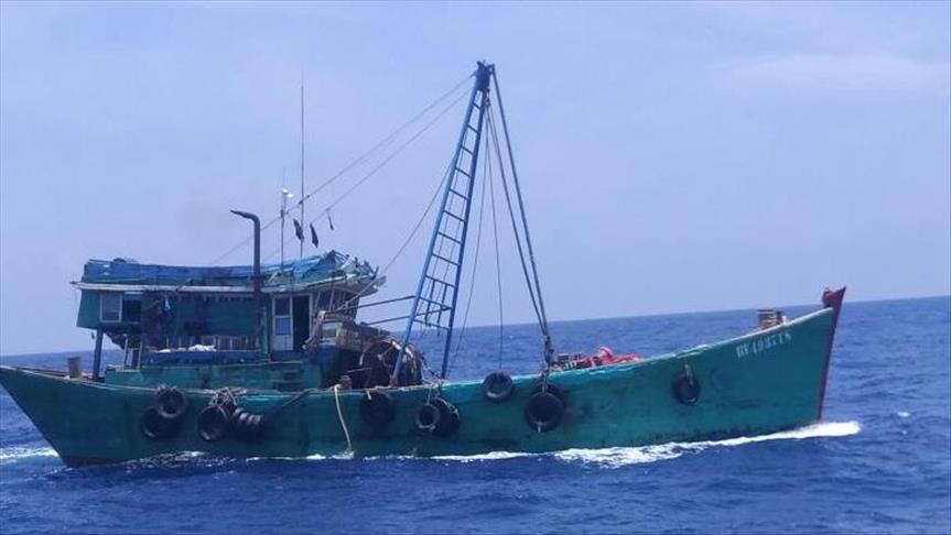 Pemerintah tangkap kapal ikan asing ilegal di Selat Malaka