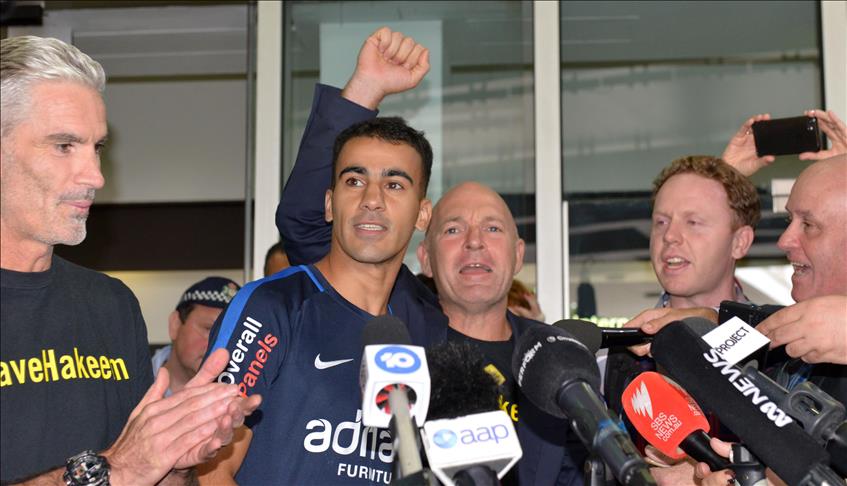 Hakeem al-Araibi tiba di Australia setelah bebas