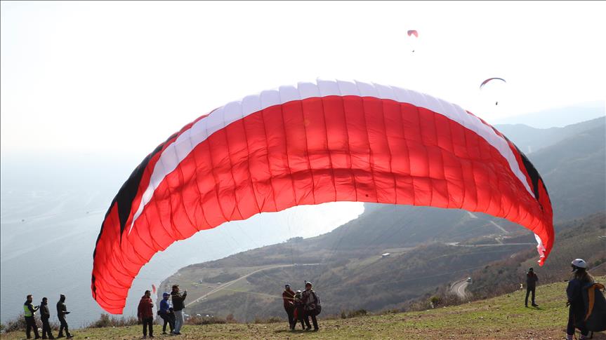 Parasut Tutkunlari Ucmakdere De Gokyuzuyle Bulusuyor