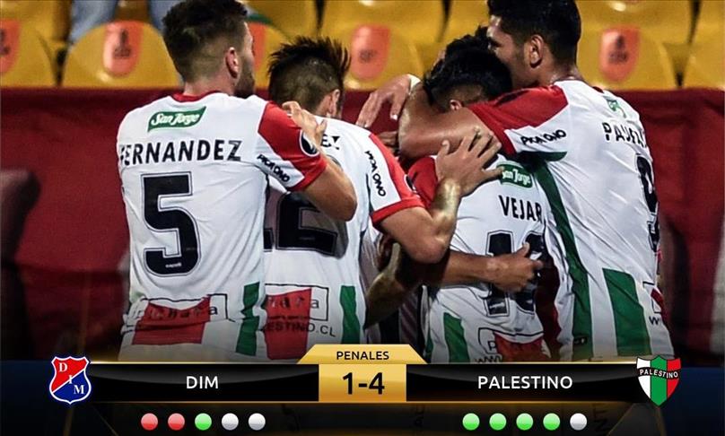 Palestino derrota al Medellín 2-2 en fase 2 de la Copa Libertadores