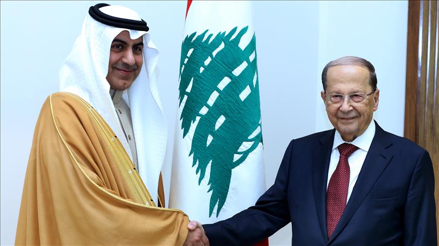 دیدار هیئت سعودی با رئیس جمهور لبنان