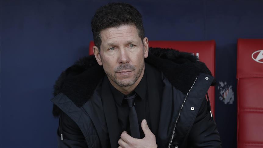 Atletico Madrid, Simeone'nin sözleşmesini 2022'ye kadar uzattı