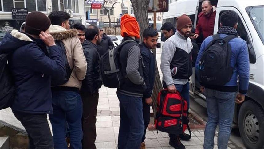 دستگیری 221 مهاجر غیرقانونی در ادیرنه ترکیه