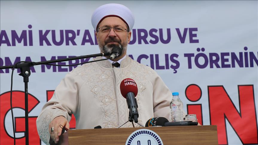Diyanet İşleri Başkanı Ali Erbaş: Kur'an tedrisatının yapılacağı yerler daha da artacak