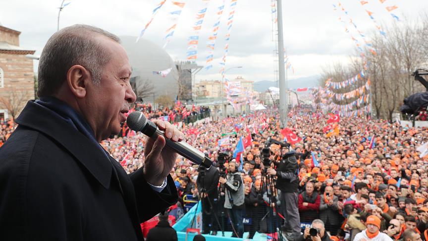 Erdogan: Nous ne devons pas osciller en Syrie 
