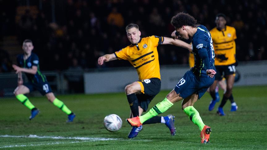 Manchester City kupada çeyrek finalde