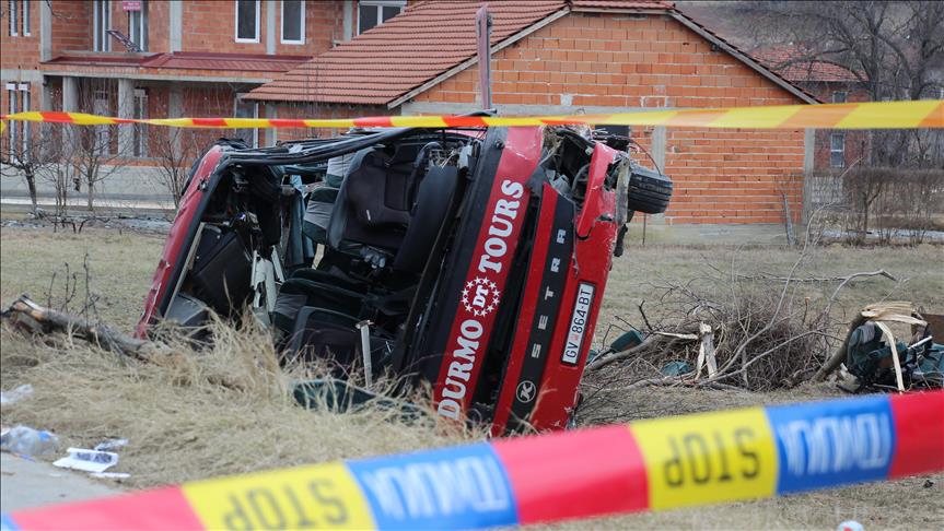 Makedonija: Preminuo 15. putnik iz autobusa koji se prevrnuo kod sela Laskarci